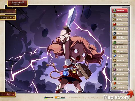 maplestory reboot character slots|Character Slot Update .